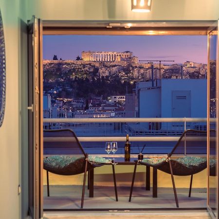 Acropolis View Mini Sky Suite & Hot Tub Atenas Exterior foto
